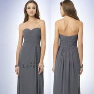 Bill Levkoff Dress Style #778 in Pewter